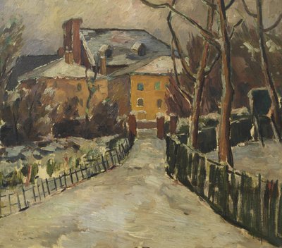 Landscape under Snow by Frederick James Porter