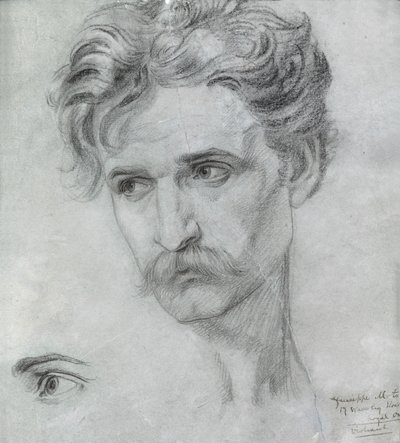 Study of Giuseppe Moto by Frederick James Sheilds