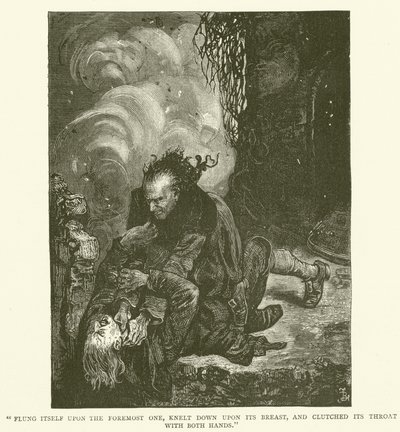 Illustration for Barnaby Rudge by Frederick L. Bernard