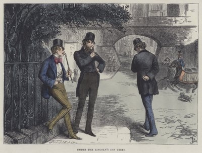Illustration for Bleak House by Frederick L. Bernard