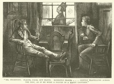 Illustration for Martin Chuzzlewit by Frederick L. Bernard