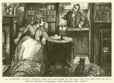 Illustration for Martin Chuzzlewit by Frederick L. Bernard
