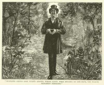 Illustration for Martin Chuzzlewit by Frederick L. Bernard