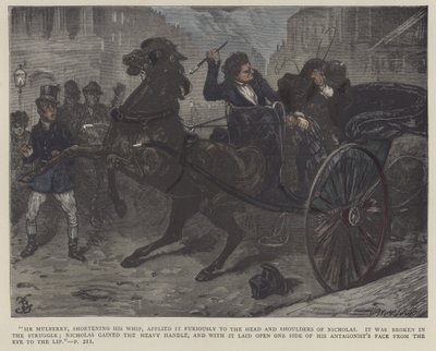 Illustration for Nicholas Nickleby by Frederick L. Bernard