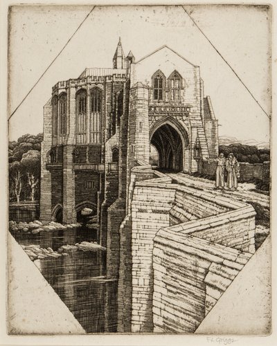 St Botolphs Bridge No. 2, 1936-37 by Frederick Landseer Maur Griggs