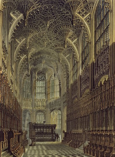 Henry the Seventh Chapel, Plate 8 from 