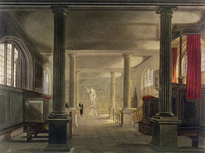 Interior of the Law School, Cambridge, from 