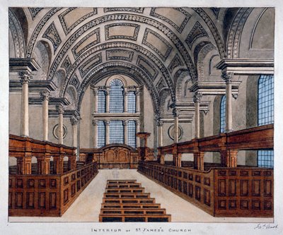 Interior view looking east, St James