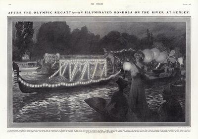 After the Olympic Regatta by Frederick Pegram