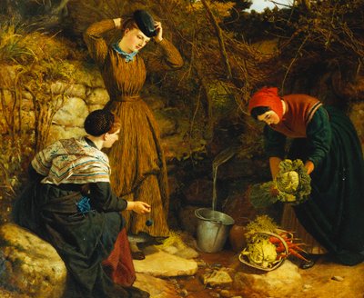 At the Spring by Frederick Richard Pickersgill