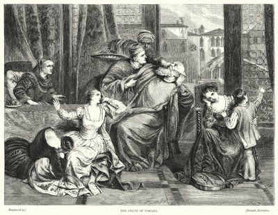 The Death of Foscari by Frederick Richard Pickersgill