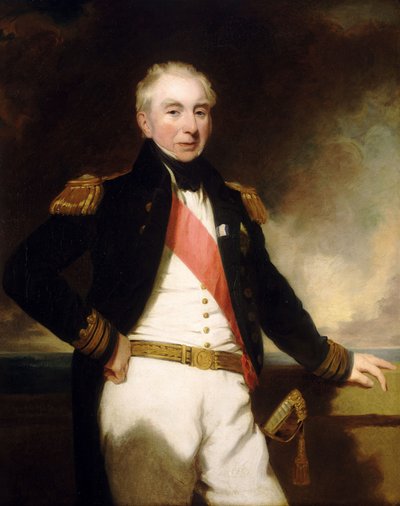 Admiral Sir Robert Stopford (1768-1847), Early to Mid 19th Century by Frederick Richard Say