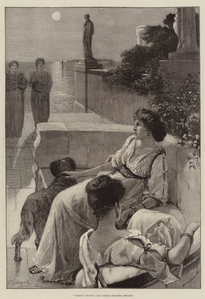 Coming Events Cast Their Shadows Before by Frederick Sargent