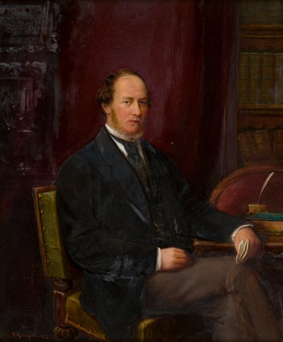 Portrait of the 3rd Earl of Bradford by Frederick Sargent