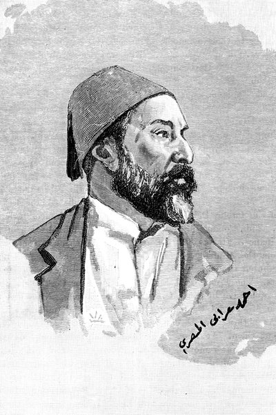 Ahmed Orabi Pasha, Egyptian general and rebel, 1900 by Frederick Villiers
