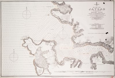 Jaygad (Jyghur) and entrance to Shatri River by Frederick W. Jarrad