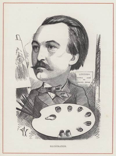 Gustave Doré, Illustration by Frederick Waddy