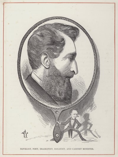 Lord Lytton by Frederick Waddy