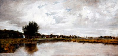 The River Yare at Thorpe, near Norwich, c.1820-21 by Frederick Waters Watts