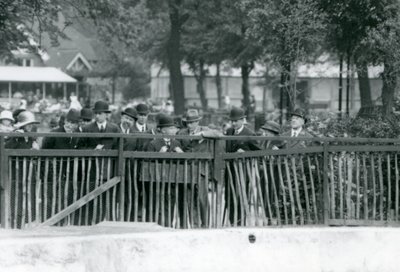 The King of Italy, Victor Emmanuel III, Visiting London Zoo in 1924 by Frederick William Bond