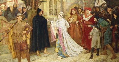 The Penance of the Duchess of Gloucester by Frederick William Davis