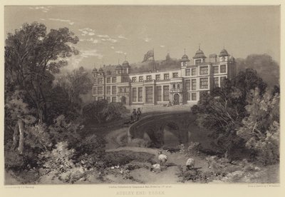 Audley End, Essex by Frederick William Fairholt