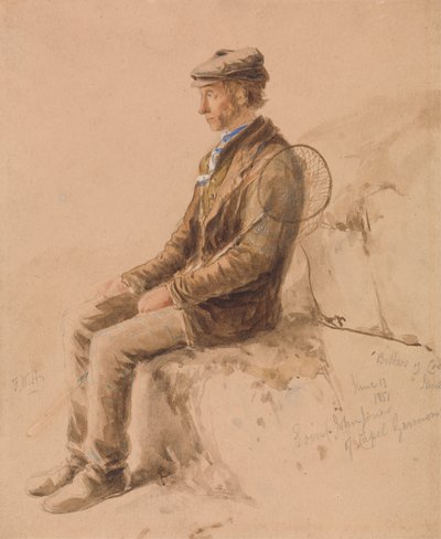Man with a Gaff, June 13, 1851 by Frederick William Hulme