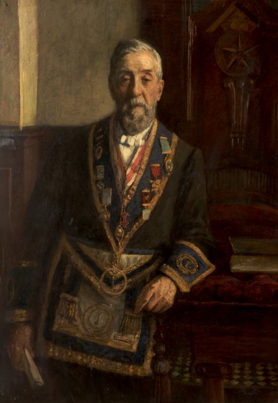 Portrait of Henry Lees Hollingworth by Frederick William Jackson