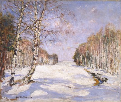 Shadows on the Snow, c.1890-1918 by Frederick William Jackson