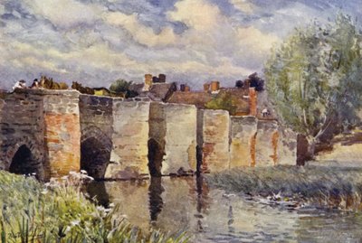 Bidford Bridge by Frederick William Newton Whitehead