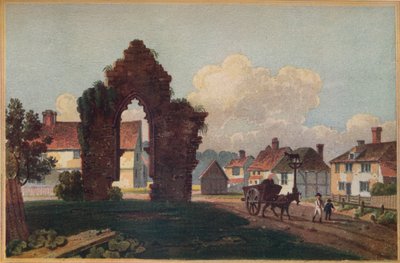 Remains of an Ancient Chapel, Milkhouse Street, Near Cranbrook, Kent by Frederick Wilton Litchfield Stockdale