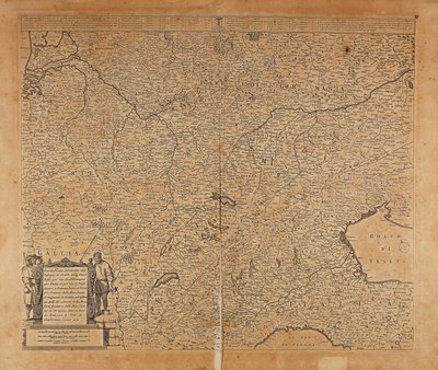 Central-Northern Europe and Northern Italy Map by Frederick de Wit