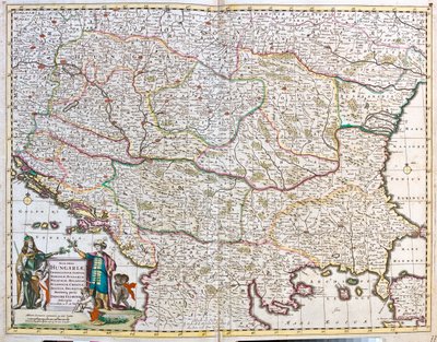 Hungary, Bosnia and Herzegovina, Croatia, Serbia, Bulgaria, Romania, Montenegro, Albania, Republic of Macedonia, North Greece by Frederick de Wit