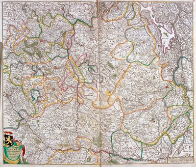 South Holland, North Brabant, Flemish Region, Wallonia, Brussels Region, Limburg, Netherlands, Belgium by Frederick de Wit