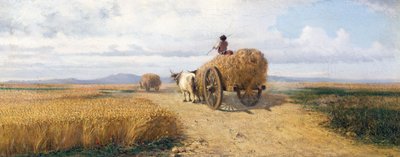 Wheatfield, circa 1868, by Federico Rossano by Frederico Rossano