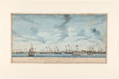View of the City of Paramaribo by Frederik Jägerschiöld (signed by artist)