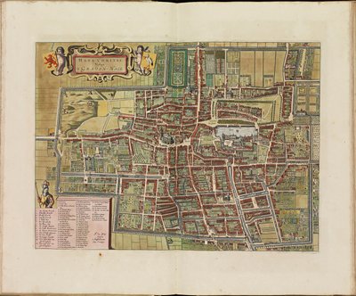 Theatrum ichnographicum of all cities and principal towns of the Belgian XVII Provinces accurately delineated by Frederik de Wit