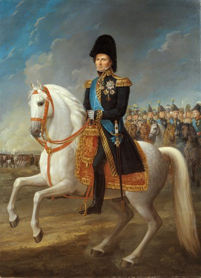 Portrait of Jean Baptiste Jules Bernadotte, Marshal of France, King of Sweden and Norway by Fredric Westin