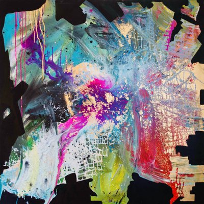 Vibrant Abstract Energy by Fredrik Olsen