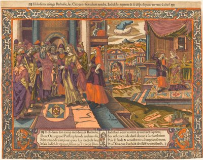Judith Goes to the Camp of Holofernes by French 16th Century