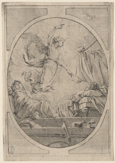 The Dream of Saint Joseph by French 18th Century after Pierre Hubert Subleyras