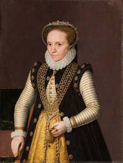 Portrait of an Unknown French Noblewoman by French Master