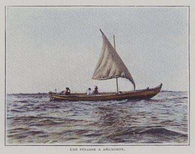 A Pinnace at Arcachon, France by French Photographer