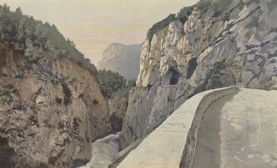 Aime, Isere Gorge, Road from Moutiers to Aosta by French Photographer