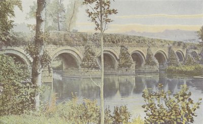 Airvault, Vernay Bridge, Central Part by French Photographer