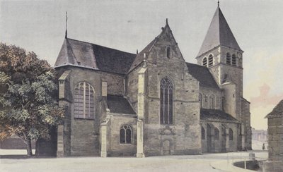 Bagneux-la-Fosse, Church, North View by French Photographer