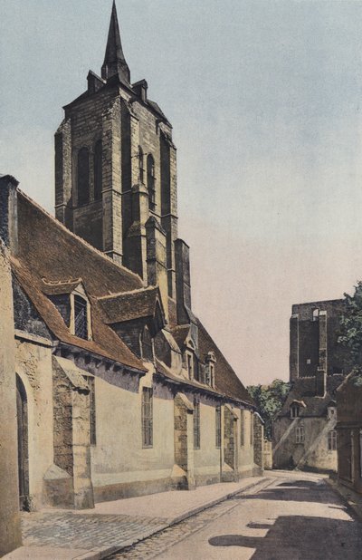 Beaugency, Hospital and Saint-Firmin Bell Tower by French Photographer