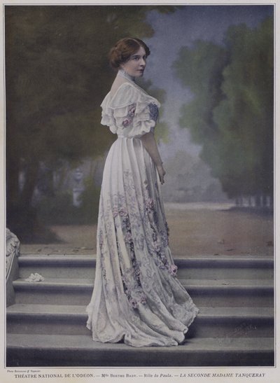 Berthe Bady as Paula in The Second Mrs Tanqueray by French Photographer