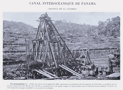 Interoceanic Canal of Panama, Works at Culebra by French Photographer