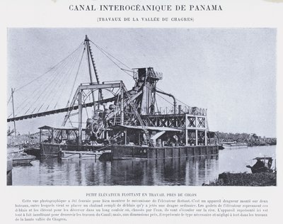 Interoceanic Canal of Panama, Works of the Chagres Valley by French Photographer